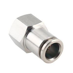 Raccord rapide en acier inoxydable 304 pour tuyau de gaz pour PCF8-01 PCF6/8/10-01-02-03-04 Durable et polyvalent - Product Image 5