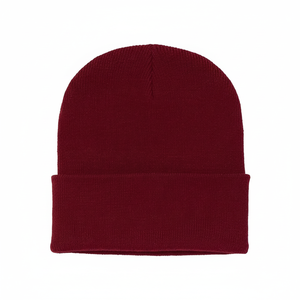 Bonnets tricotés chauds en acrylique avec logo personnalisé pour hommes et femmes - Product Image 1