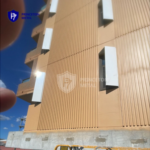 Di alta qualità durevole personalizzato verniciato a polvere parasole in alluminio Design moderno di installazione a vite - Product Image 5