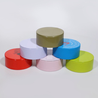 Boîte en étain de qualité supérieure avec logo personnalisé, petites boîtes rondes en métal pour bonbons, chocolat, gâteaux de rêve, boîte en étain avec couvercles