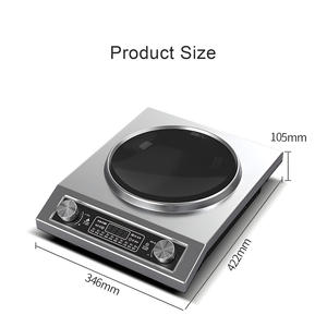 Placa de Inducción Táctil con <span class=keywords><strong>Braille</strong></span>, Ajustes de Temperatura de la Placa de Inducción con Perilla, Apta para Personas con Baja Visión, Alta Potencia, Más Segura - Product Image 6