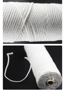 Rouleau de mèches en coton HTP avec cœur en papier, 35, 40, 45 brins, pour la fabrication de bougies - Product Image 3
