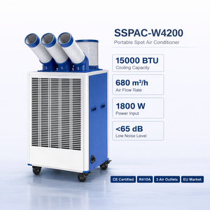 <span class=keywords><strong>Aire</strong></span> <span class=keywords><strong>Acondicionado</strong></span> Industrial Portátil de 15000 BTU para Proyectos de Instalación de Ingeniería y Soluciones de Refrigeración Temporal en Sitio - Product Image 3