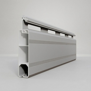 Volets roulants en aluminium gris argenté du Vietnam, 60 mm, C170, absorbant les chocs, étanches, sécurisés - Product Image 1
