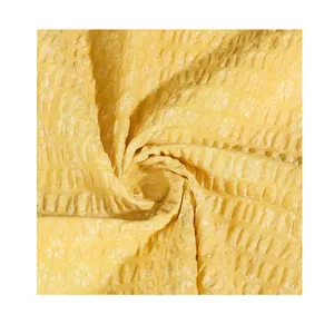 批发100% 棉纱布平纹薄纱皱纹织物卷婴儿布襁褓毛毯
