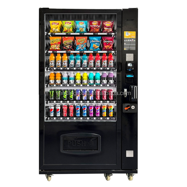 Combo Vending Machine Vending Machine for Foods and Drinks  WD1-205-JSK7-10.1
