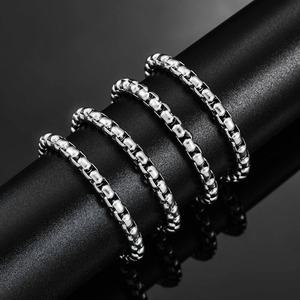 <span class=keywords><strong>Cadena</strong></span> de Acero Inoxidable de 2mm/3mm/4mm/5mm/6mm de Grosor, Estilo Clásico, para Hombre y Mujer, de 14 a <span class=keywords><strong>40</strong></span> Pulgadas - Product Image 5