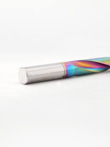 アルミニウム合金フラットベースドリルビット DLCコーティング カラフル180度ベベル曲面金属穴あけ皿穴ドリル - Product Image 4