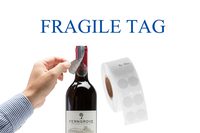 Étiquette NFC 13,56 MHz anti-contrefaçon NTAG424 DNA, étiquette de sécurité RFID inviolable pour la protection de la marque des bouteilles de vin
