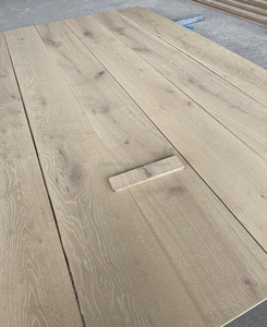 Plancher d'intérieur de <span class=keywords><strong>parquet</strong></span> en bois de chêne européen blanc d'ingénierie durable imperméable pour le salon <span class=keywords><strong>et</strong></span> la chambre à coucher - Product Image 5