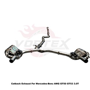 Vortex Global-Shop Preferred Precision Stainless Steel Modification Piping For Mercedes-Benz AMG GT50 GT53 3.0T 2019-2024 - Product Image 4
