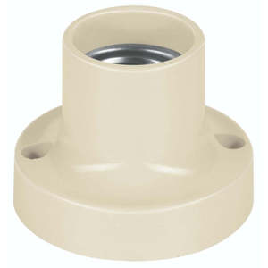 Volteck portalampada in bachelite POPL-13 2-1/4 'lampada a sospensione a vite in metallo di cristallo di plastica e PVC - Product Image 2