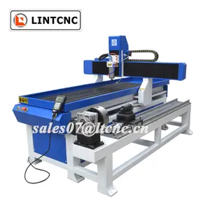 4 Axis Rotation Axis Engraving 3D 6090 6012 1212 CNC Router Machine Woodworking Machinery with Rotary on the Side