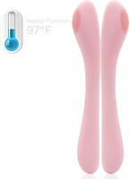 Premium Damen-Körpermassagegerät, Heizender Vollsilikon-Massagevibrator, Wasserdichtes USB-Aufladbares Erwachsenen-Sexspielzeug für Frauen