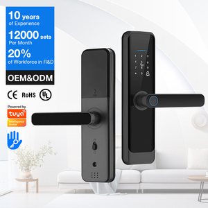 Thông minh Swipe thẻ mạng không dây điều khiển từ xa điện tử cửa xử lý điện An ninh nhà nội bộ khóa - Product Image 1