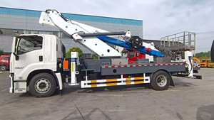 รถบรรทุกอีเอ็ลฟ์ 56 เมตร ดีเซล พร้อมกระเช้ายกสูงแบบยืดหดได้ สำหรับงานบนที่สูง รุ่นใหม่ - Product Image 4