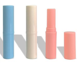 Tubi per rossetto fai da te 3.5g-imballaggio cosmetico in plastica Flip <span class=keywords><strong>Top</strong></span> (rosa/blu/Beige) -contenitori per rossetto vuoti per cosmetici personalizzati - Product Image 5