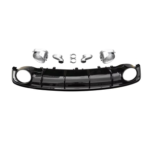 Difusor Trasero <span class=keywords><strong>RS7</strong></span> de Alta Calidad 2016-2018 con Tubo de Escape en Negro Brillante para Difusor Trasero A7 <span class=keywords><strong>2017</strong></span> - Product Image 1