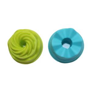 Flexible Silicone Mini Round Cake Molds <b>Small</b> Nonstick Swirl Gugelhupf Baking <b>Pans</b> - Product Image 6