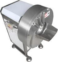 Machine à déchiqueter le gingembre en acier inoxydable, déchiqueteuse électrique automatique, machine à couper en bandes pour légumes racineux