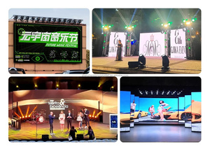 Nhà Máy bán hàng trực tiếp trong nhà ngoài trời HD LED Sân Khấu khổng lồ hiển thị nền Tủ 500x500mm 3840Hz led trung tâm mua sắm sân bay - Product Image 4