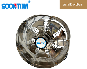 Ventilador Axial Industrial Eléctrico para Ductos Metálicos, con Dos Rodamientos <span class=keywords><strong>de</strong></span> Bolas, Control Lineal, Extracción <span class=keywords><strong>de</strong></span> Humos, Ventilación Bidireccional Recta - Product Image 5