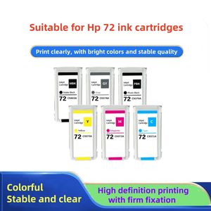 Cartouche d'encre pigmentée compatible 130ML <span class=keywords><strong>72</strong></span> pour imprimante <span class=keywords><strong>HP</strong></span> Designjet T770 T790 T1120 T1200 T1300 T620 T610 T1100 T2300 - Product Image 2