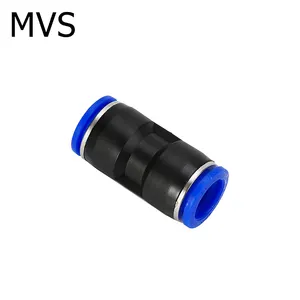 high quality straight-through Quick joint Union Push in Pneumatic fitting for connect PU tube fitting