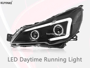 Sửa đổi các bộ phận dẫn lắp ráp đèn pha cho Subaru <span class=keywords><strong>Outback</strong></span> 2010 2014 xe 12V <span class=keywords><strong>LED</strong></span> ống kính máy chiếu Cắm và chơi Đèn pha - Product Image 5