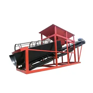 Automático Móvel Ouro Carvão Solo Areia Cascalho Composto Rotating Trommel Drum Peneirando Sifter Screening Machine