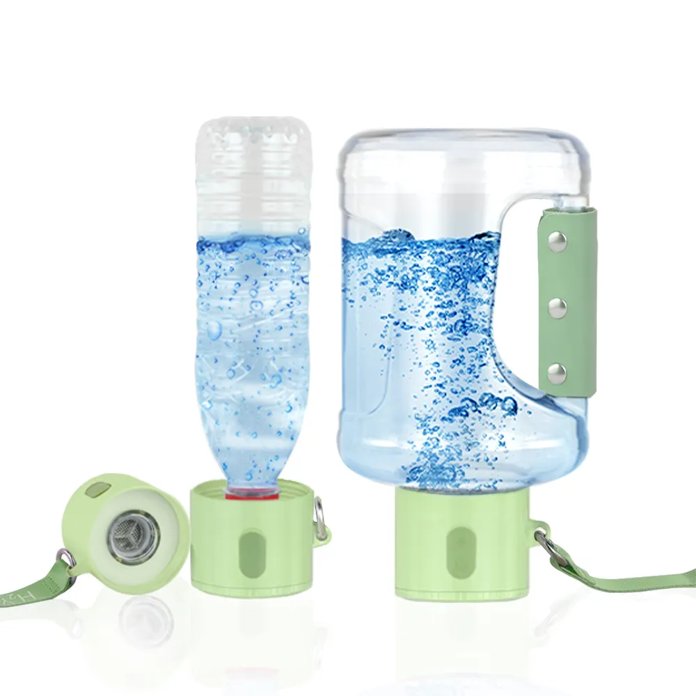 新しいデザインポータブル水素スポーツウォーターボトル水卸売水素リッチ水発電機USB充電器