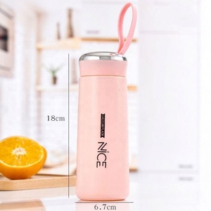 Vente en gros d'usine - Contenant à eau en verre bleu de luxe de 400 ml pour l'école, idéal pour un cadeau - Product Image 2
