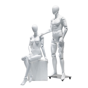 Robot mannequin đầy đủ cơ thể điều chỉnh mannequin may hiển thị linh hoạt di chuyển khớp giả - Product Image 3