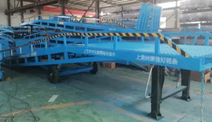 12ton Container Unloading Mobile Yard Ramps Boarding Bridge Movable Dock Leveler