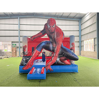 Trampoline gonflable Spiderman sur mesure pour usage commercial à vendre