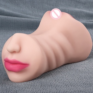 Dubbele Vagina Anale Masturbatie Volwassen Seks <span class=keywords><strong>Pussy</strong></span> Speelgoed Diepe Keel Met Tong Realistische Vagina Seksspeeltjes Voor Man Yumi Miyazaki - Product Image 4