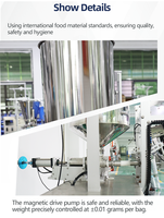 Machine de remplissage et d'emballage automatique pour jus liquide, eau minérale, lait, glaces et sucettes glacées