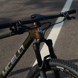 Vélo de montagne XC en fibre de carbone MCELO EVO SRAM avec transmission à huile, freins à disque, 12 vitesses, <span class=keywords><strong>29</strong></span> pouces, fourche RockShox, pneus de <span class=keywords><strong>2</strong></span>,1 pouces - Product Image 5