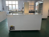 Congelador Comercial de Helados con Tapa de Vidrio Deslizante, Control Digital, 2 Puertas, Enfriamiento Directo, Descongelación Automática, Venta al por Mayor de Fábrica