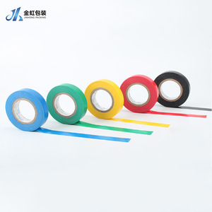 Jinhong Packing Pvc Electrical Tape 19mm X 10m Single Sided Insulating Waterproof For Wire Sealing And Binding - Product Image 1