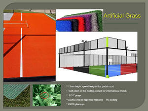 Cancha de Pádel Profesional de Origen de Fábrica a Buen Precio, Estructura Galvanizada en Caliente para Competición Internacional Profesional - Product Image 3