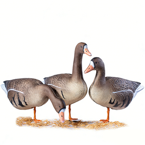 Équipement de protection et appât imprimé directement en forme de grande plume d'oie blanche haute définition, idéal pour la chasse en extérieur. - Product Image 1