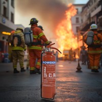 Extincteur à poudre sèche de qualité industrielle Xingli MFZL-1 1kg-6kg, classe A, à prix de gros, pour précautions de sécurité