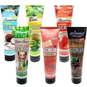 Factory Price Organic Scrub Face and Body Cream Exfoliating Sea Salt Anti Aging Whitening Nature Deep Clean Skin