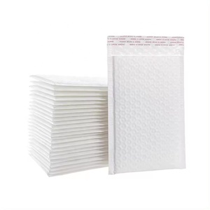 11x15 + 4cm tùy chỉnh Trắng Poly Bubble bưu phẩm nhựa độn phong bì thư Túi - Product Image 1
