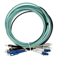 Fiber Optic Patch Cord for Communication Data Center LAN Use LC/SC/FC Connectors Copper Conductor Double/Single Sheath Fiber