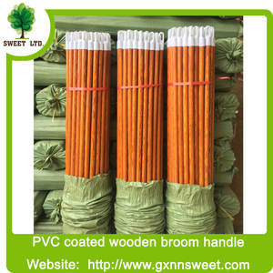 Manche de <span class=keywords><strong>balai</strong></span> en bois recouvert de PVC, 120 cm, pour usage domestique, fabrication chinoise, vente en gros - Product Image 5