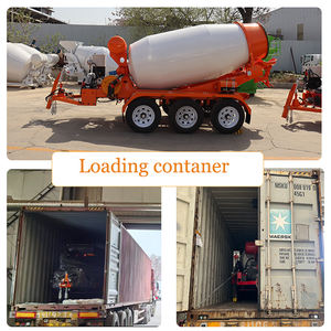 Trailer <span class=keywords><strong>Mixer</strong></span> Beton Diesel Harga Pabrik 3CBM, Trailer <span class=keywords><strong>Mixer</strong></span> Self Loader Siap Pakai untuk Dijual - Product Image 4