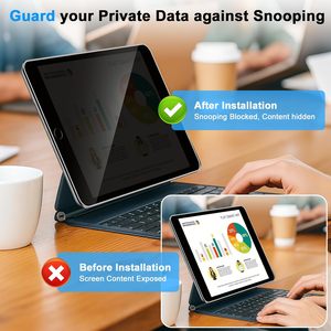 ฟิล์มกันรอยแบบป้องกันการมองเห็นจากด้านข้าง สำหรับ <span class=keywords><strong>iPad</strong></span> Mini 7.9 นิ้ว รุ่นที่ 2/3/4/5 <span class=keywords><strong>รองรับ</strong></span> Apple Pencil - Product Image 6
