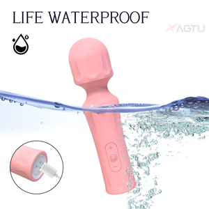 Venta caliente de silicona Cuerpo Femenino clítoris masajeador vibrador fuerte potente de mano Japón Av sexo varita masajeador - Product Image 4